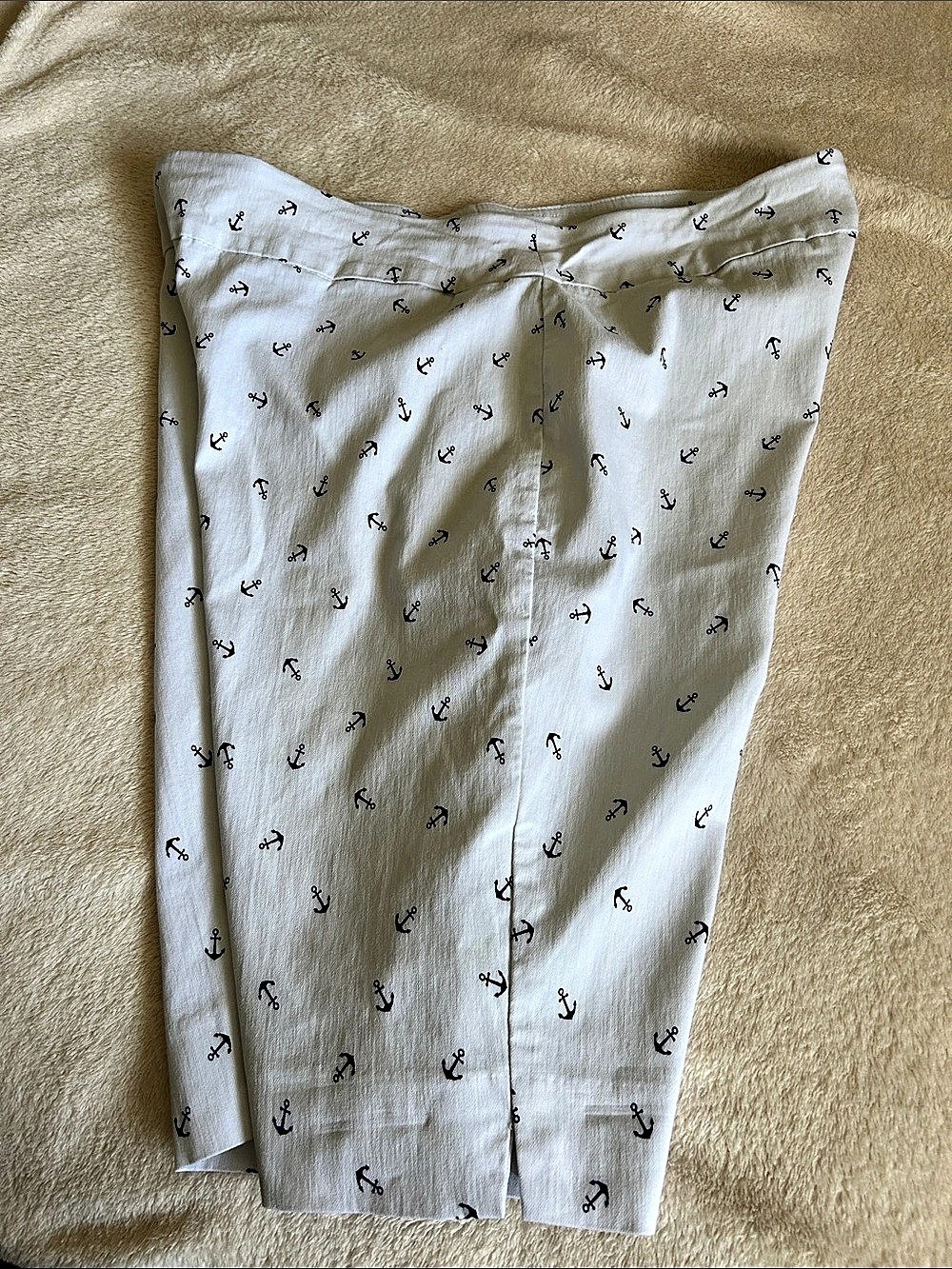 ZAC & RACHEL Anchor Print Long Shorts